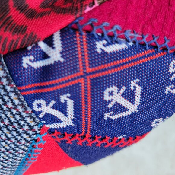 Vintage Crazy Patchwork Throw Pillow 14x14 Polyester Handmade Quilted Embroidery - Picture 15 of 16